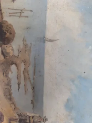 Óleo sobre tabla siglo XIX