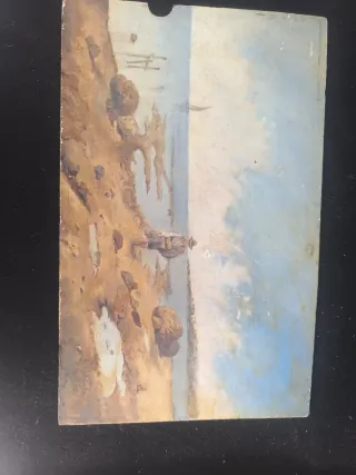 Óleo sobre tabla siglo XIX