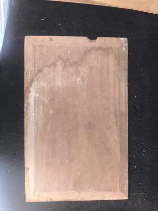 Óleo sobre tabla siglo XIX