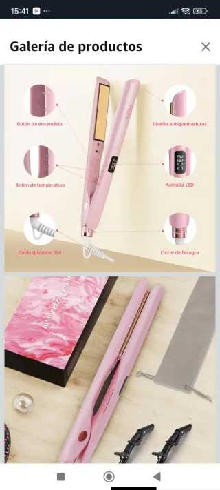 Dekuri Alisador Iónico Rosa