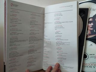 DVD Ópera Italiana: La Bohème y La Traviata