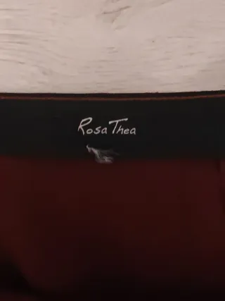 Gonna scamosciata marrone