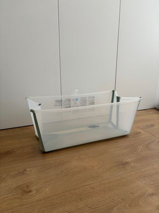 Bañera Stokke plegable bebé + base antideslizante