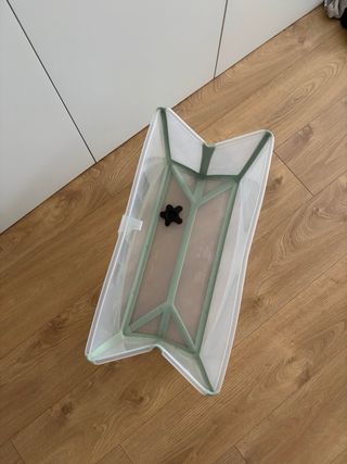 Bañera Stokke plegable bebé + base antideslizante