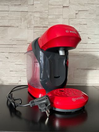 Cafetera Tassimo Bosch Roja + cápsula reutilizable