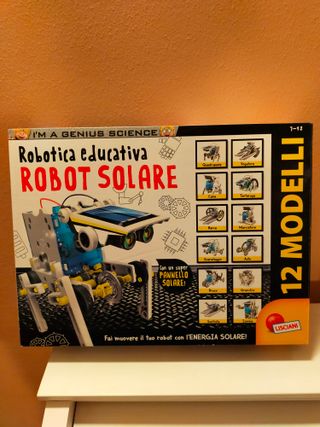 Robot solare. Gioco per ragazzi e bambini. Nuovo.