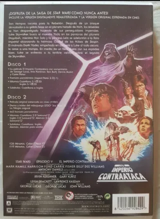 Trilogía Star Wars Original DVD + Camiseta XL