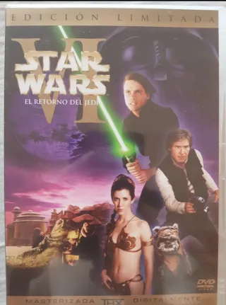 Trilogía Star Wars Original DVD + Camiseta XL