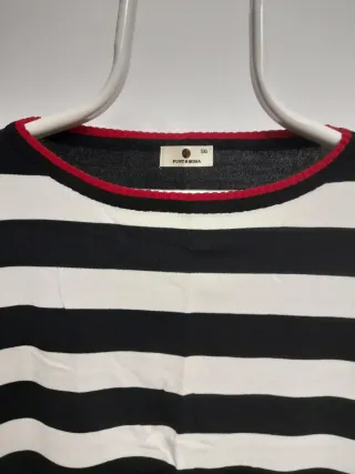 Jersey Punto Roma Rayas Mujer