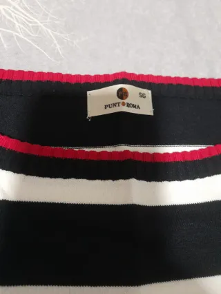 Jersey Punto Roma Rayas Mujer