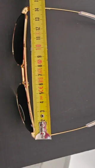 Gafas de sol American Optical Doradas