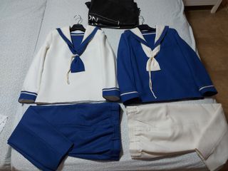 Trajes Primera Comunión Azul y Blanco