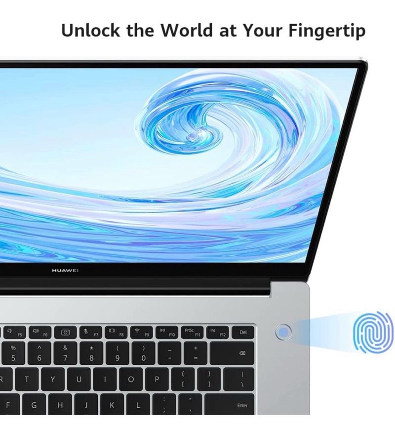 Huawei MateBook D15 Portátil 15.6 Plata afbeelding 9