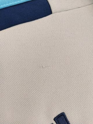 Adidas sudadera técnica gris  M logo bordado USA