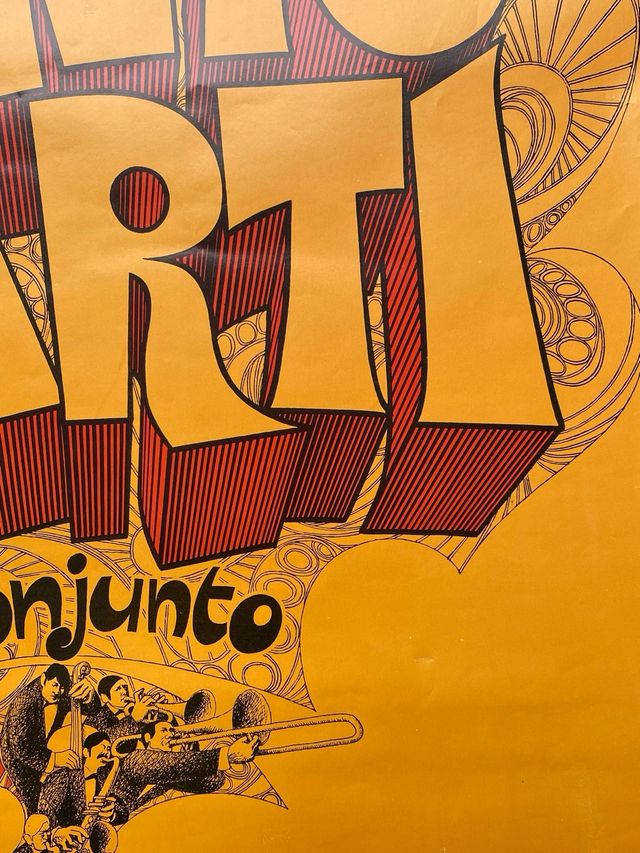 OCASIÓN! Gran cartel psicodélico original 1966