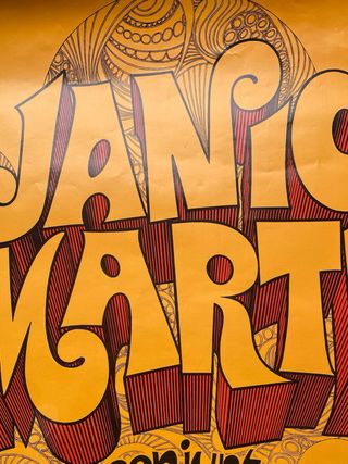 OCASIÓN! Gran cartel psicodélico original 1966