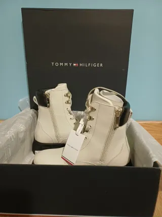 Botas Tommy Hilfiger Peletería Biker