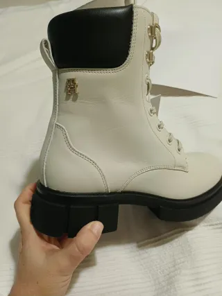 Botas Tommy Hilfiger Peletería Biker