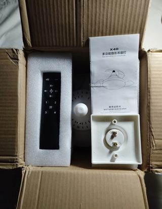 Lámpara Ventilador Invisible 16 30W Ultra-Silencio