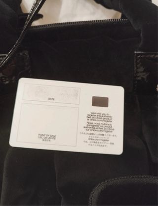 Bolso See by Chloé Negro Terciopelo