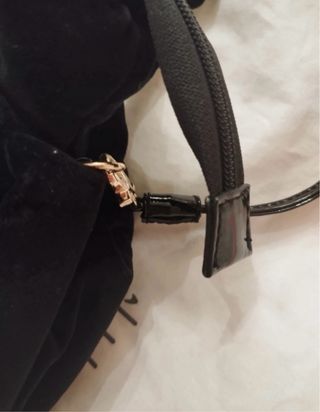 Bolso See by Chloé Negro Terciopelo