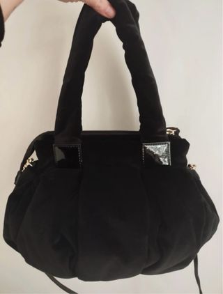 Bolso See by Chloé Negro Terciopelo