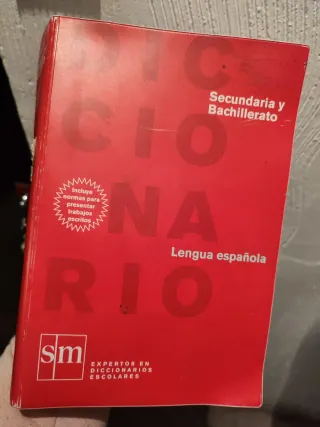 Diccionario español para secundaria y bachillerato
