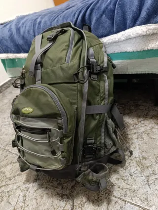 Mochila de pesca Orvis verde