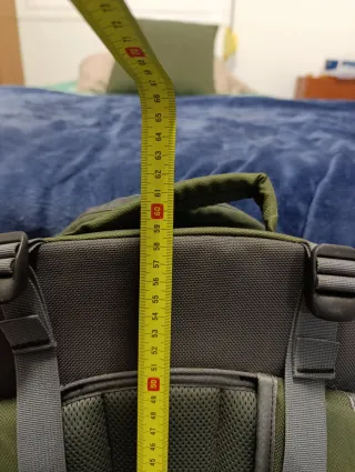 Mochila de pesca Orvis verde