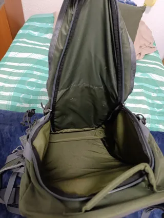 Mochila de pesca Orvis verde