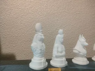 Ajedrez Mitología Egipcia 3D