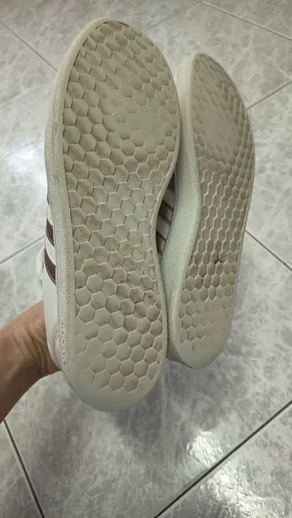 Zapatillas Adidas Mujer Blancas y Rosas