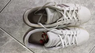 Zapatillas Adidas Mujer Blancas y Rosas