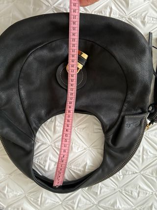Bolso piel negro
