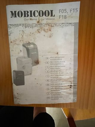 Nevera Mobicool Retro Roja