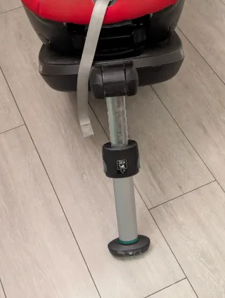 Silla de coche Britax Römer 2 Roja. Cambiar tela.