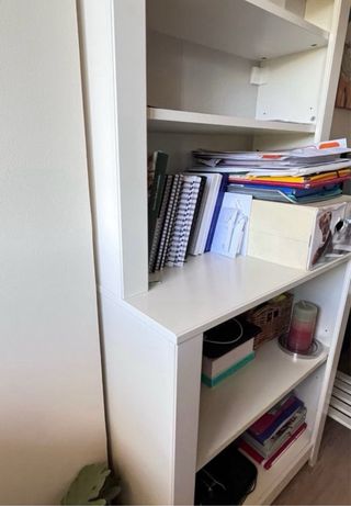 Estantería madera blanco Ikea