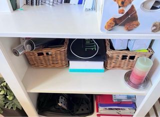 Estantería madera blanco Ikea