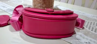 Borsa donna elegante fucsia