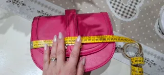 Borsa donna elegante fucsia