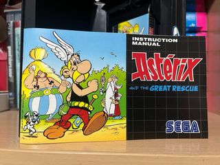 Asterix y el Gran Rescate Mega Drive