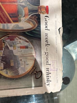 Pubblicità Johnnie Walker 1941. Vedi le foto