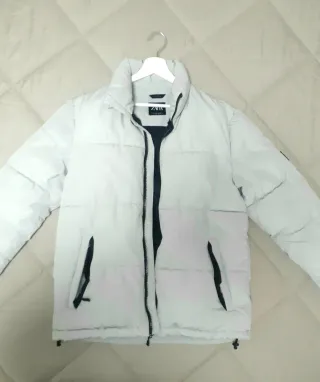 Plumífero Zara Blanco Hielo