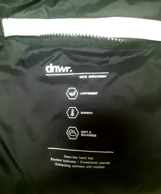 Plumífero Zara Blanco Hielo