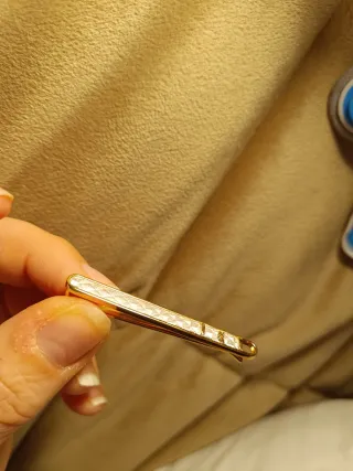 Lotto fermacravatte e fermasoldi YSL Valentino