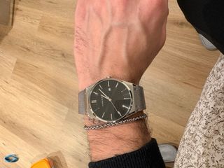 Reloj Viceroy Malla Milanesa Negro/Plata