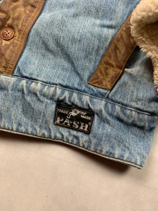 Chaqueta Leather Bomber Y2K Style Vintage 80s