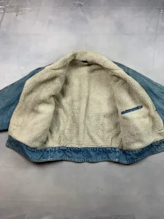 Chaqueta Leather Bomber Y2K Style Vintage 80s