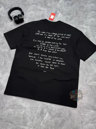 Camiseta Supreme Negra