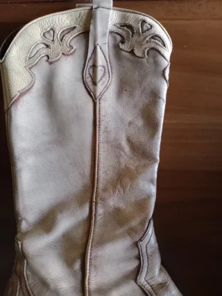 Stivali texani beige